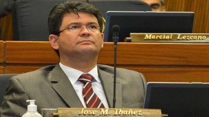 El diputado paraguayo José María Ibáñez